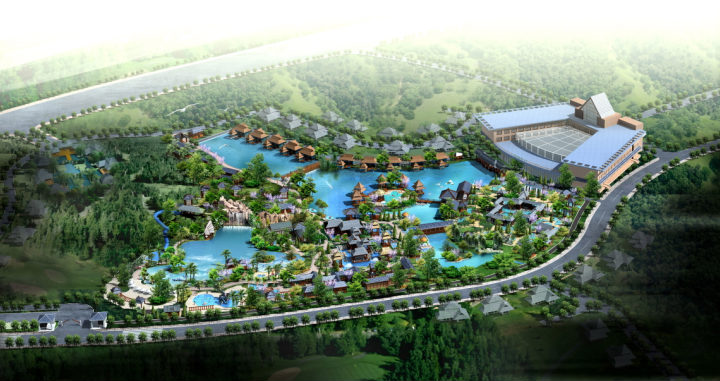 第四代主題文化溫泉——湖北咸寧溫泉谷度假景區