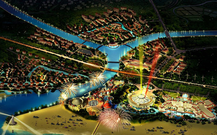 青島海泉灣度假城溫泉規(guī)劃圖