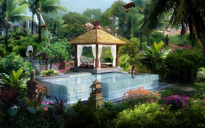 錦繡香江溫泉城溫泉設計圖