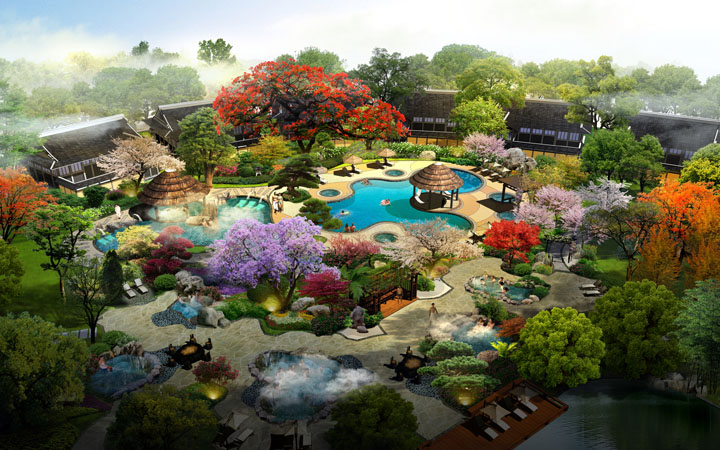 日本風呂文化溫泉規劃