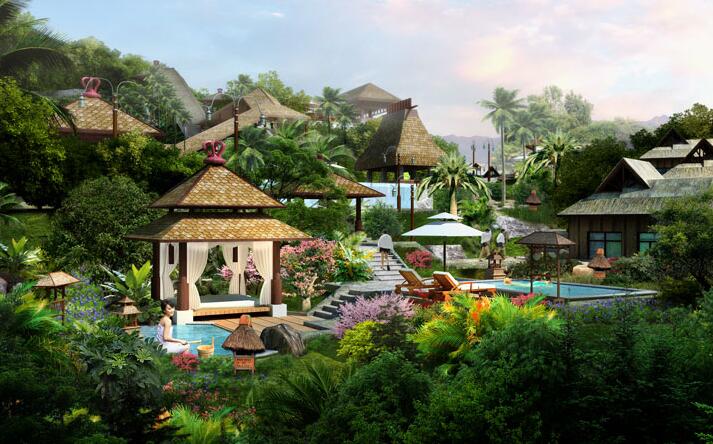 溫泉規劃設計圖