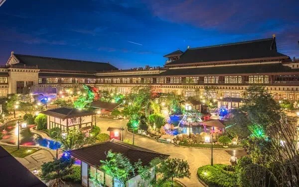 天津恒大世博中心室外溫泉規劃