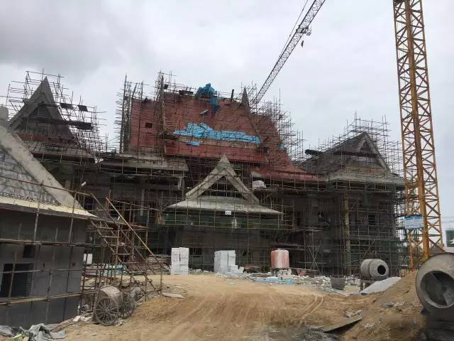 海花島五國溫泉城泰式溫泉建設