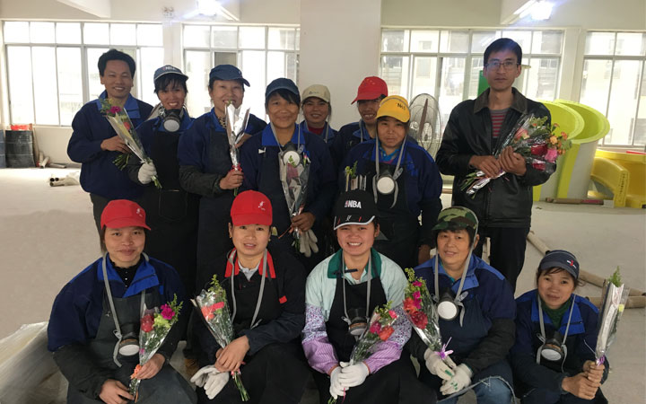 海森文旅科技集團慶“三八婦女節”活動豐富多彩